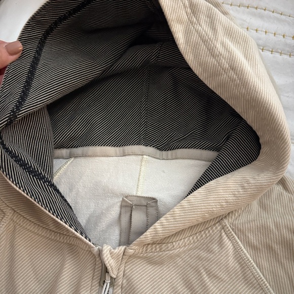 lululemon athletica Beige Zip-Up Jacket with hood - M - Picture 5 of 10
